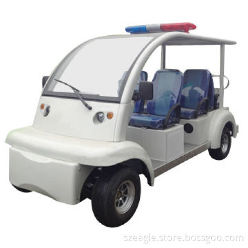 6-seater Electric Security Cart, CE Certified, for Road Security and Patrol Purpose